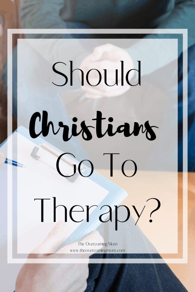 Should Christians Go To Therapy?